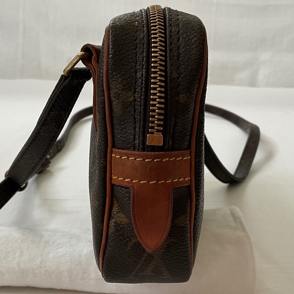 LOUIS VUITTON Vintage Marly Bandouliere Monogram Crossbody Brown - Picture 5 of 16